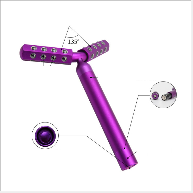2019014 MINI Solar Rollers Y Shape Massager Beauty Roller Slim B - Click Image to Close