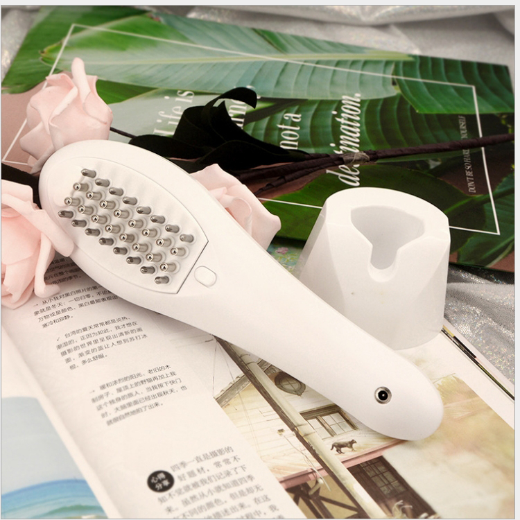 2019027 Handheld Solar Power Electric Vibrating Beauty Facial To