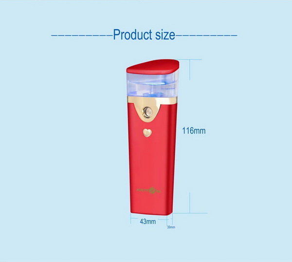 2019059 Rechargeable Handhold Slip Nano Mister Atomize Water for - Click Image to Close