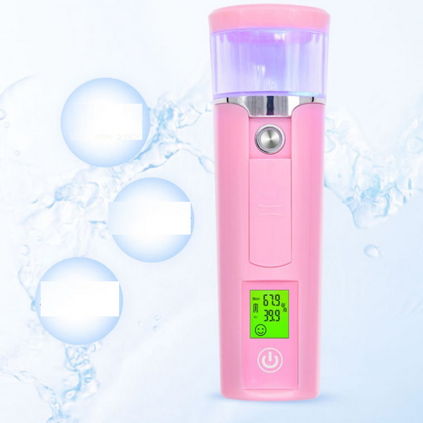 2019071 Hot sell portable electric nano handy mist spray facial