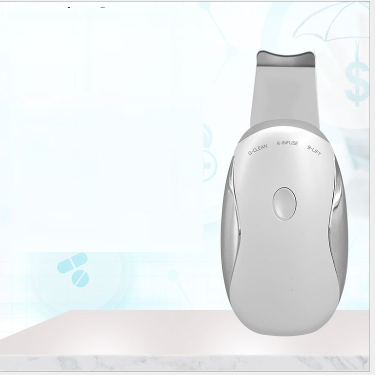 2019079 Rechargeable electric mini portable ultrasonic skin scru