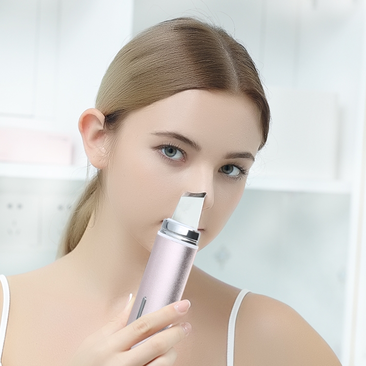 2019087 Lady Use Portable Facial Cleaner Ultrasonic Dead Skin Sc