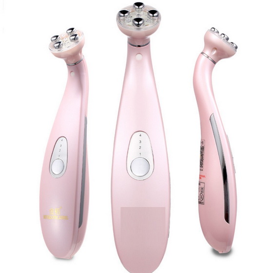 2019095 Portable Rf Red Light Face Therapy Ultrasonic Massager L
