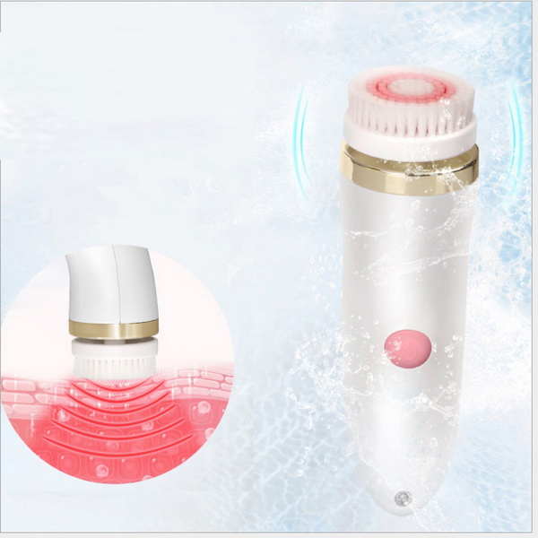 2019199 Waterproof Rechargeable 3D Sonic Silicone Facial cleansi
