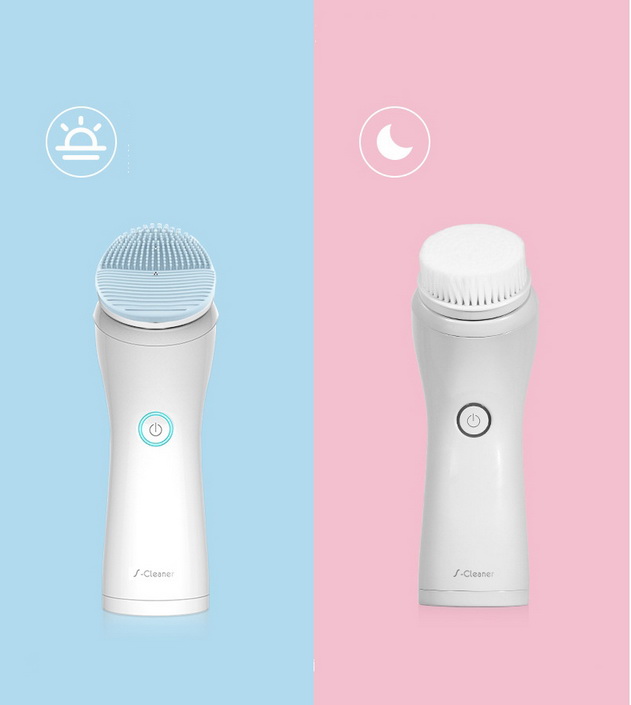 2019201 Facial Cleansing Brush Home Use IPX7 Rechargeable Facial - Click Image to Close