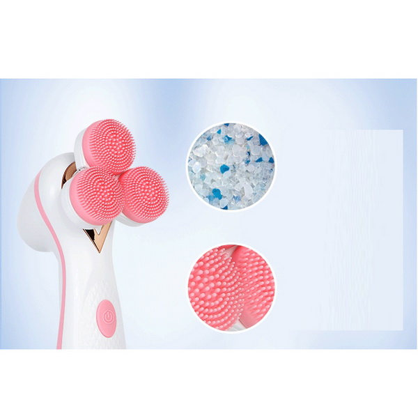 2019207 Facial Cleansing Brush Portable Size 3D Face Cleaning Ma