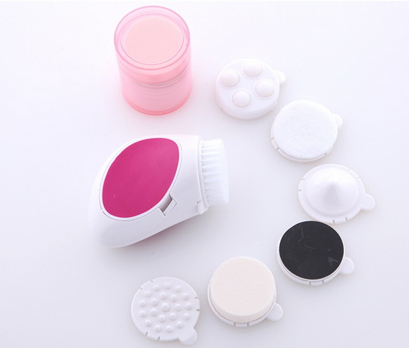 2019211 Wholesale Silicone Face Scrubber Waterproof Silicone Fac - Click Image to Close