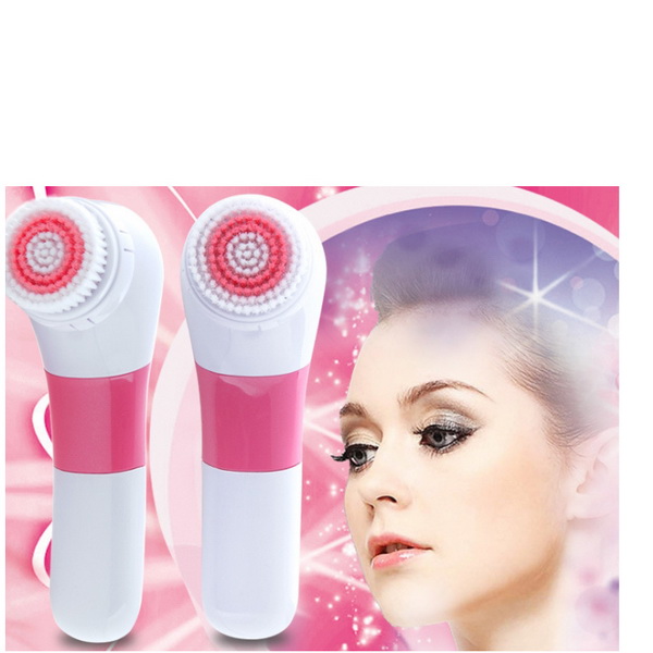 2019216 3D brush heads 3 in 1 USB rechargeable waterproof exfoli - Click Image to Close