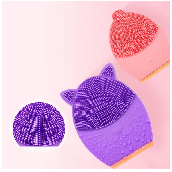 2019222 Face Beauty Skin Care Electric Facial Cleansing Brush wi - Click Image to Close
