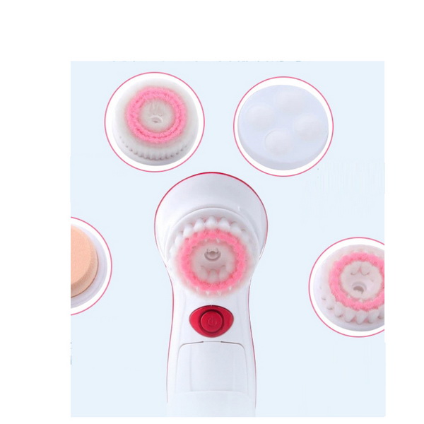 2019224 facial cleansing brush electric Sonic Silicone Facial Fa - Click Image to Close