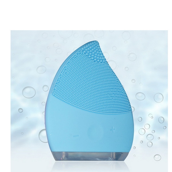 2019229 Face Scrubber Waterproof Silicone Facial Cleansing Brush - Click Image to Close