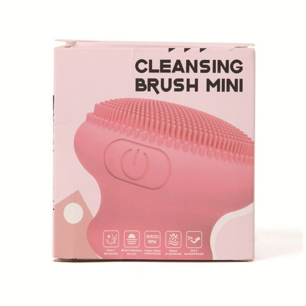 2019234 Facial Cleansing Brush Electric Silicone Face Brush - Click Image to Close