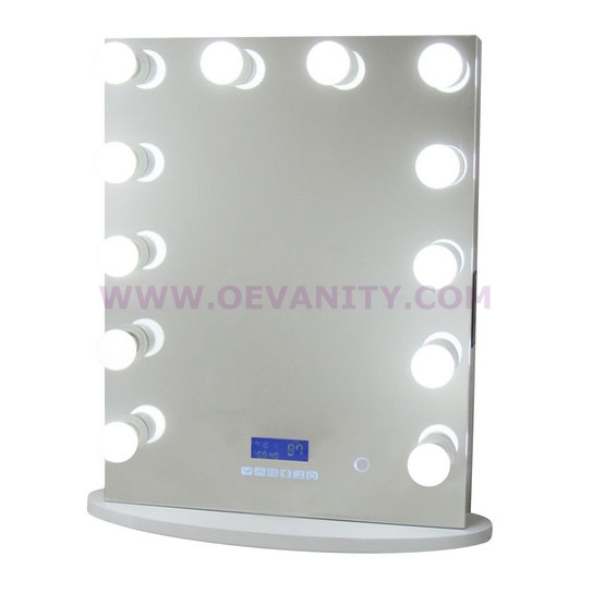 640101 Diamond XL Mirror Finish Hollywood Makeup Mirror Dimmable - Click Image to Close