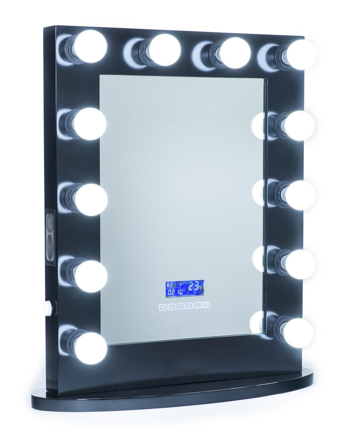 640102 Diamond XL Mirror Finish Hollywood Makeup Mirror Dimmable