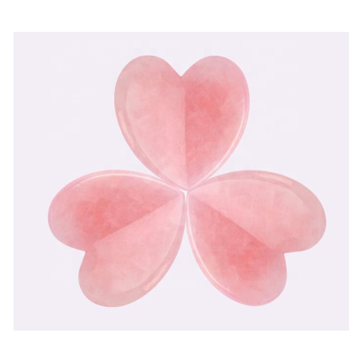 Rose Quartz Pink Jade Guasha