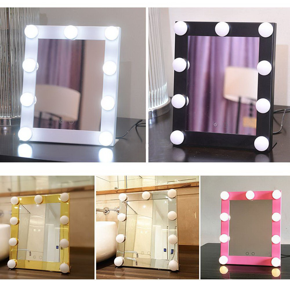690001 Lighted Makeup Mirror Vanity Mirror with Lights, Touch Sc - Click Image to Close