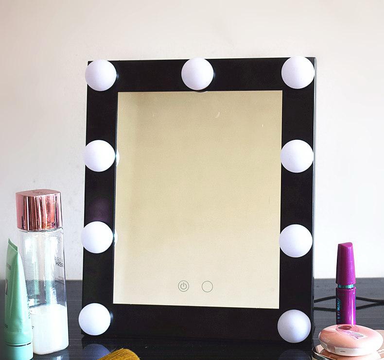 690001 Lighted Makeup Mirror Vanity Mirror with Lights, Touch Sc - Click Image to Close
