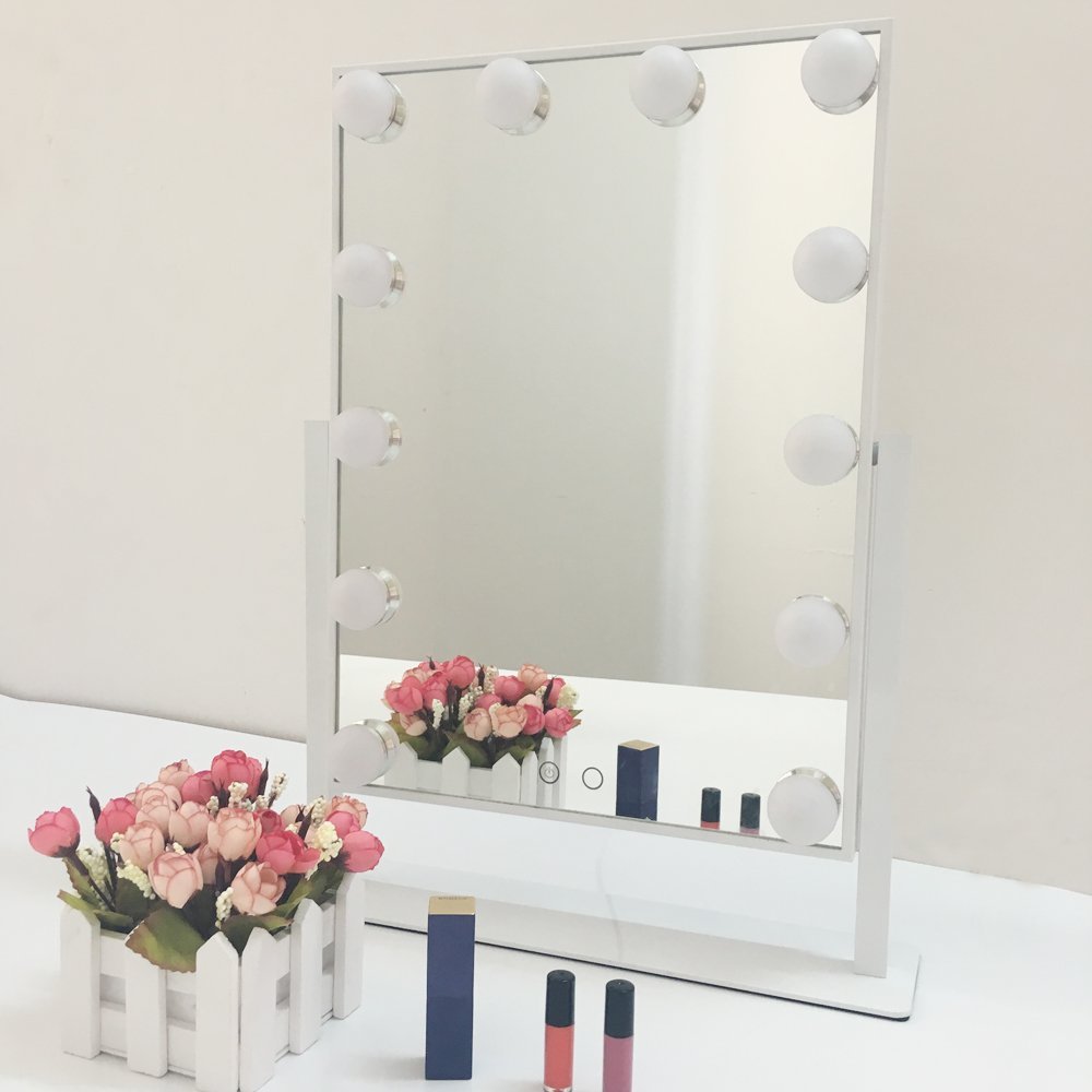 690002 10 leds Lighted Makeup Mirror with touch dimmers