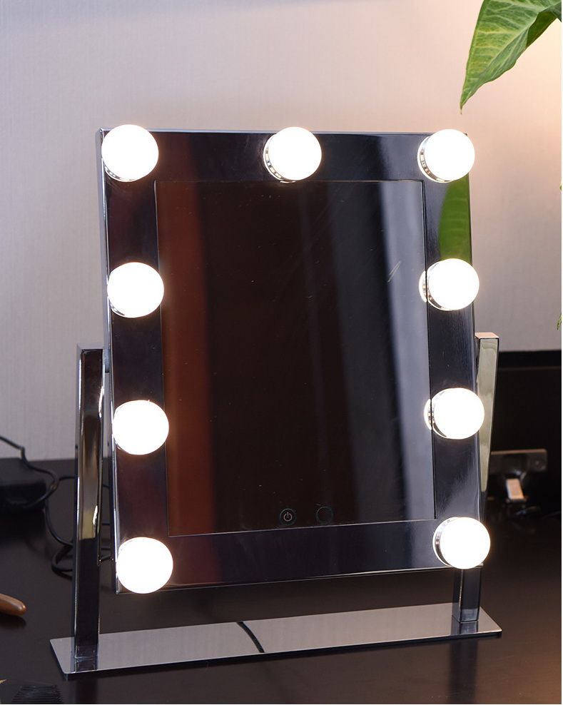 690006 lighted makeup mirrors with touch dimming