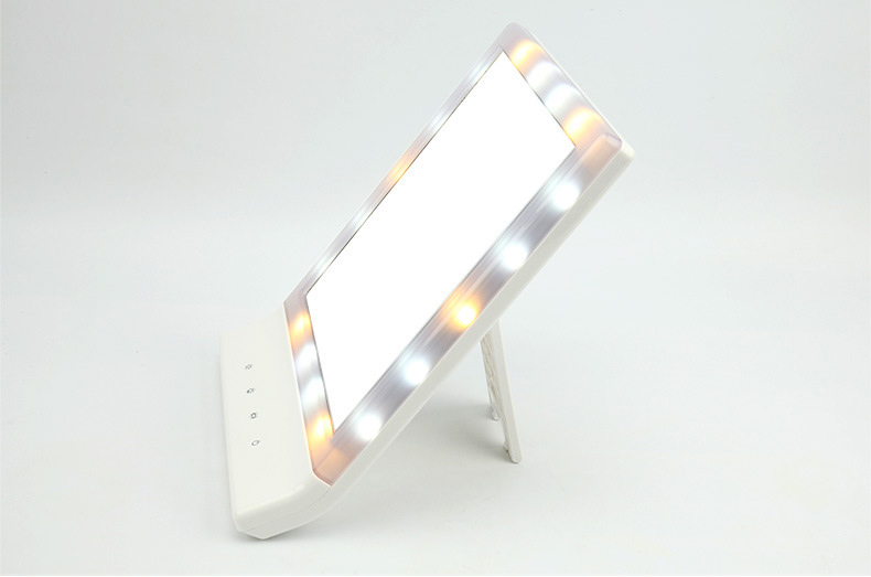 690007 lighted makeup mirrors with touch dimming