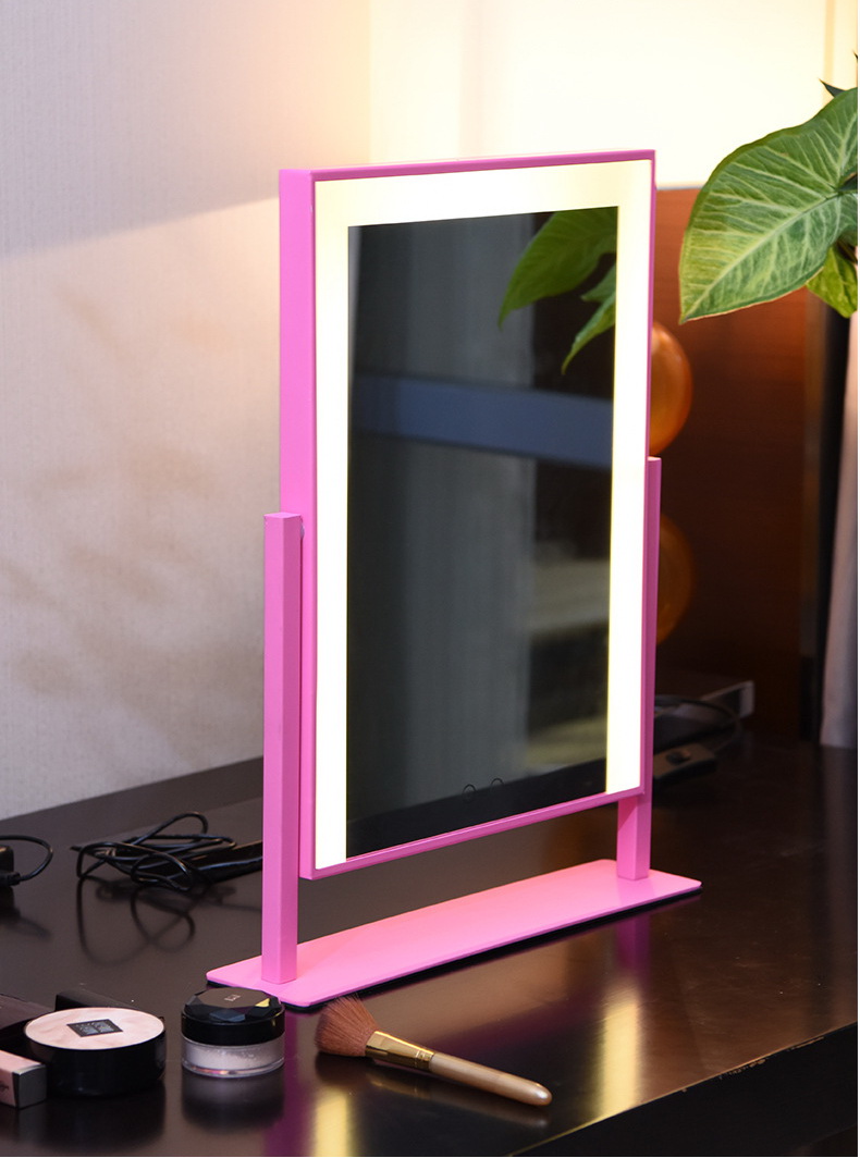 690014 Lighted Makeup Mirror Vanity Mirror with Lights, Touch Sc - Click Image to Close