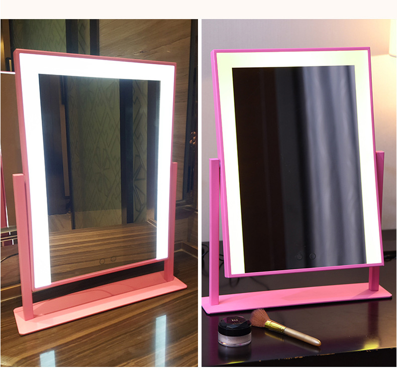 690014 Lighted Makeup Mirror Vanity Mirror with Lights, Touch Sc - Click Image to Close