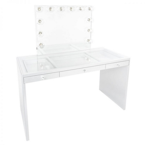 VA00004 Vanity table for hollywood makeup mirrors