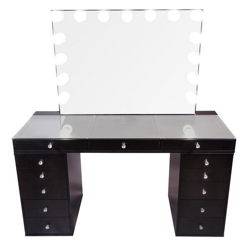 VA00006 Vanity table for hollywood makeup mirrors