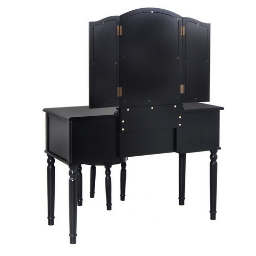 VA00008 Vanity table for hollywood makeup mirrors - Click Image to Close