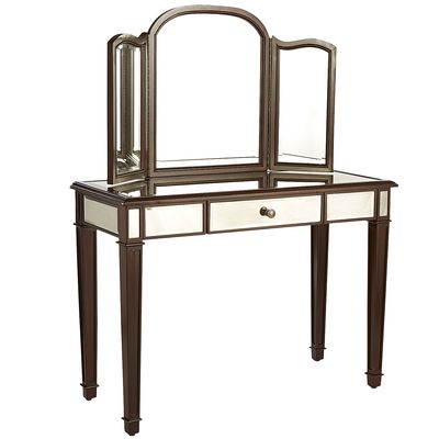 VA00011 Vanity table for hollywood makeup mirrors - Click Image to Close
