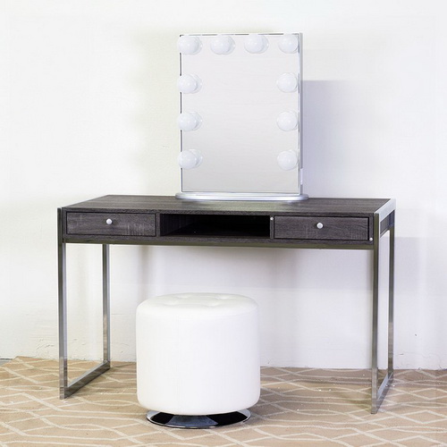 VA00028 modern dressing table with mirrors