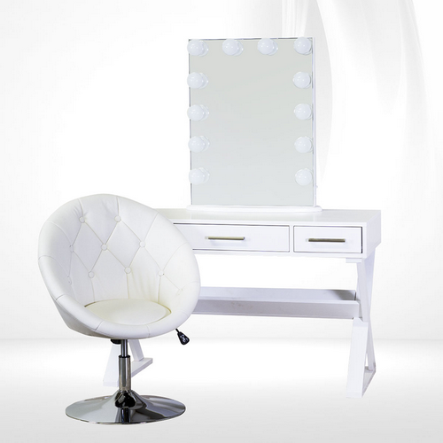 VA00030 modern dressing table with mirrors