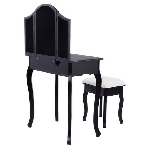 VA00032 modern dressing table with mirrors - Click Image to Close