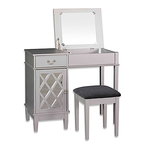 VA00035 modern dressing table with mirrors