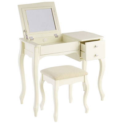VA00043 modern dressing table with mirrors - Click Image to Close